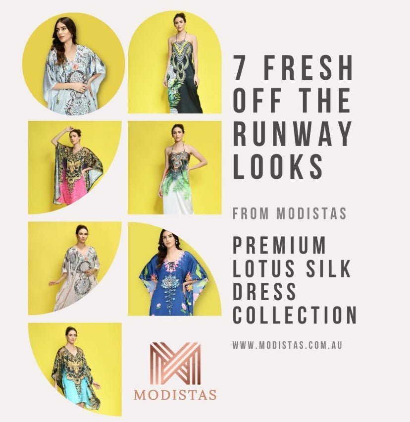 7 Fresh Off the Runway Looks from Modistas Premium Lotus Silk Dresses Collection - Modistas | Premium Lotus Silk Dress