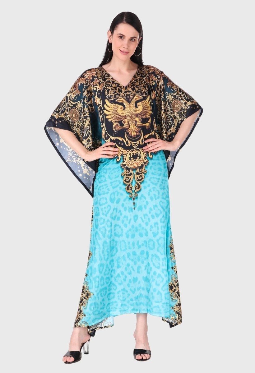 Modistas | Premium Lotus Silk Dress Blue dress Cocktail Dresses Dresses