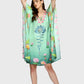 Modistas | Premium Lotus Silk Dress Cocktail Dresses Dresses Emerald